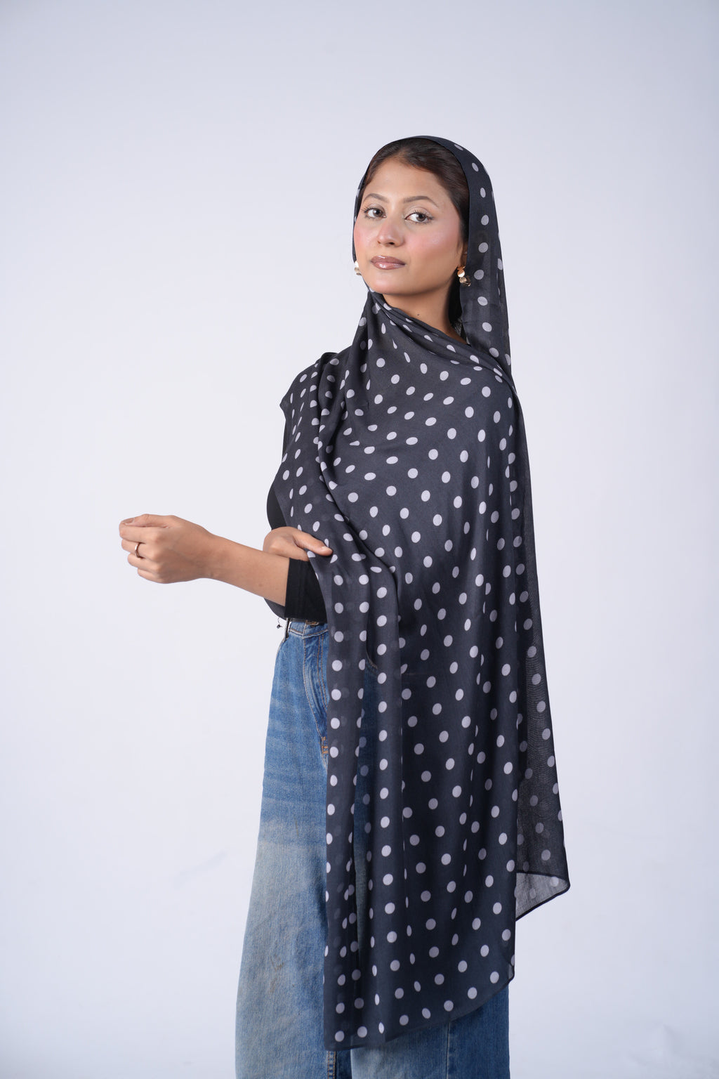 Printed Modal - Polka Dot