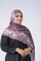 Printed Modal - Purple Floral