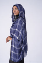 Printed Modal - Blue Plaid