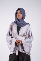 Pashmina Kimono - Pink & Purple