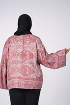 Pashmina Kimono - Red