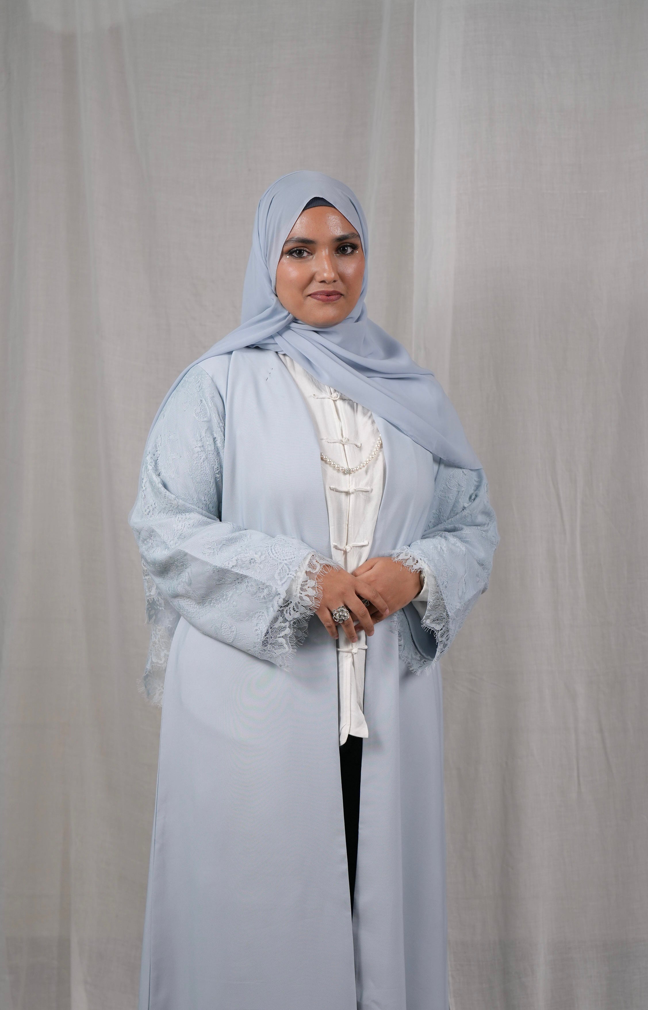 Nura Abaya - Sky Blue
