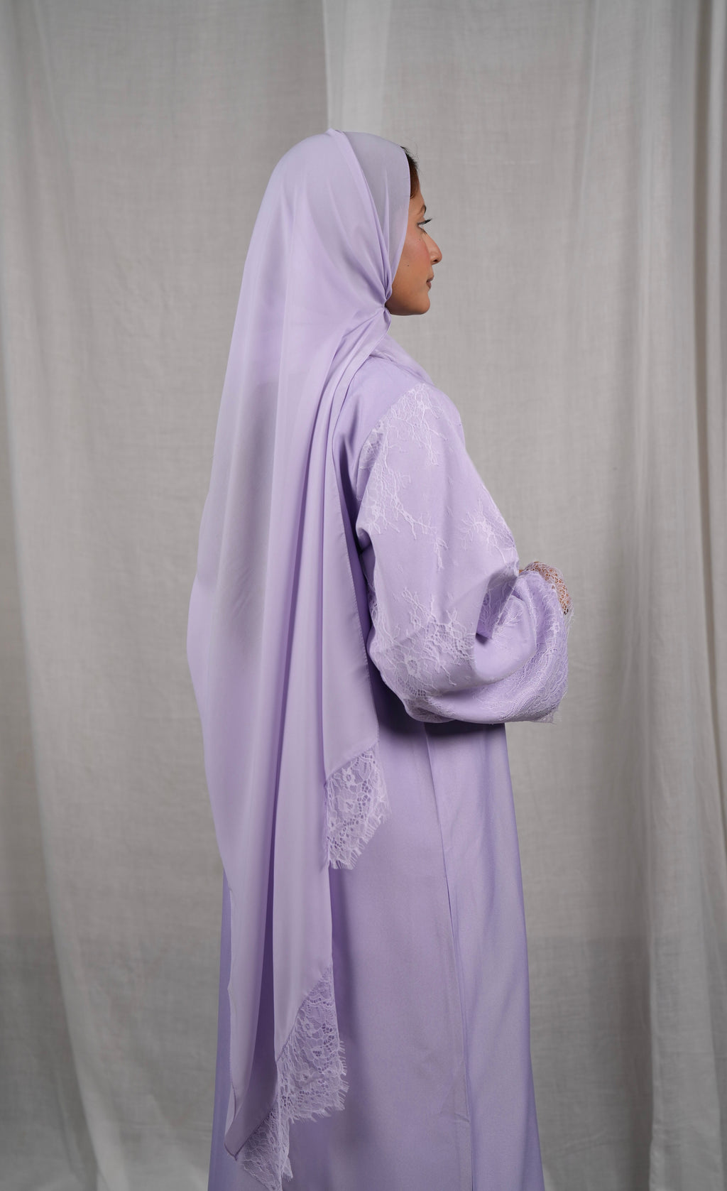 Nura Abaya - Lavender