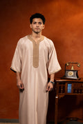 Premium Moroccan Gandoura - Desert Gold - individual photo 112