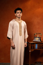 Premium Moroccan Gandoura - Desert Gold - individual photo 113