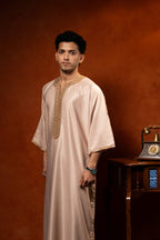 Premium Moroccan Gandoura - Desert Gold - individual photo 114