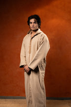 Winter Hooded Djellaba - Sand - individual photo 149
